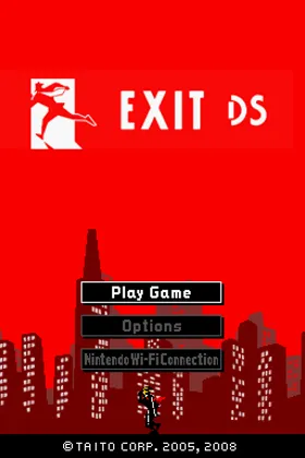 Exit DS (USA) (En,Fr,De,Es,It) screen shot title